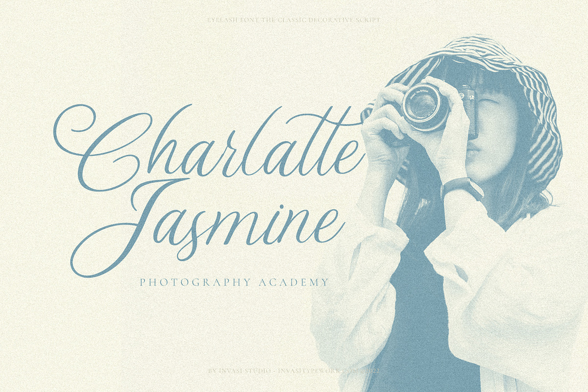 Eyelash - Decorative Script Font, a Script Font by Invasi Studio (Photo 9 of 11)