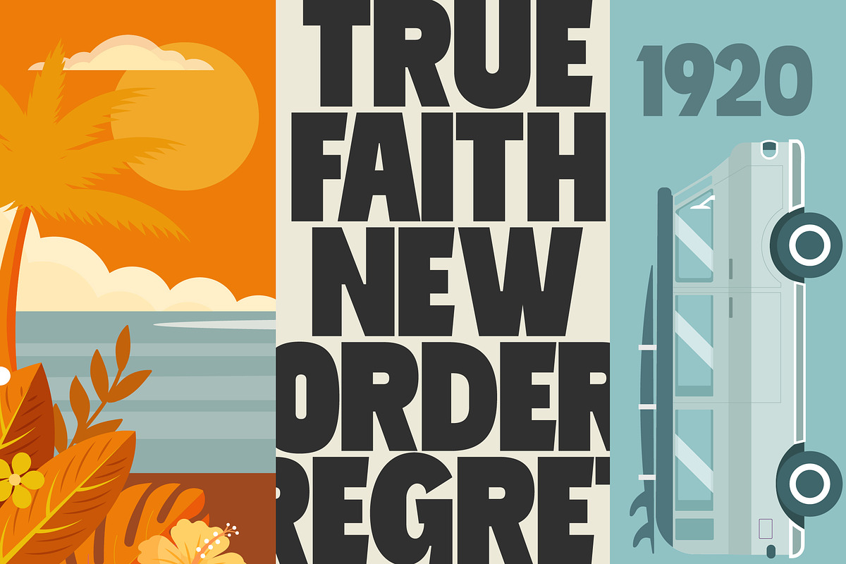 Massivemoon, a Sans Serif Font by Fortunes Co (Photo 9 of 11)