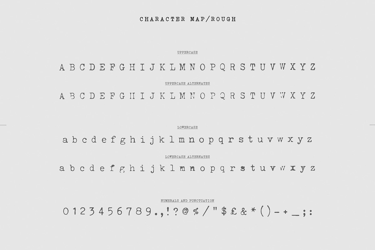 Merchant Ledger - Typewriter Family, a Serif Font by Twinbrush (Photo 10 of 20)