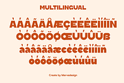 Monfela - A Modern Sans Serif, a Sans Serif Font by Marvadesign (Thumbnail 7 of 7)