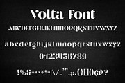 Volta - Luxury Elegant Stencil Font, a Serif Font by OWPictures (Thumbnail 10 of 10)