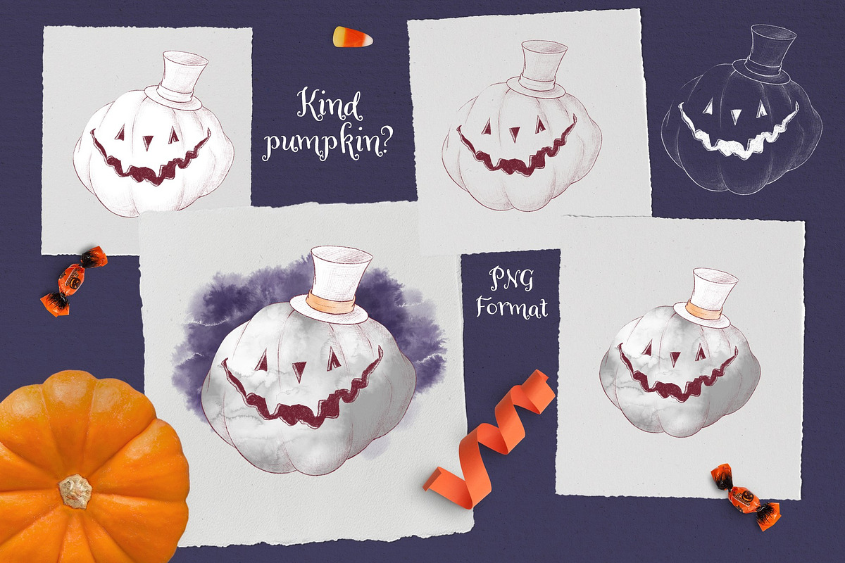 Trick or treat?, a Decorative Illustration by Yuliya Art (Photo 9 of 19)