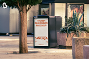 Trash Bin Billboard Mockup PSD, an Advertising Mockup by Bruto Mockups (Thumbnail 1 of 3)