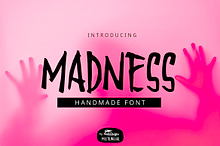 Madness Brush Font