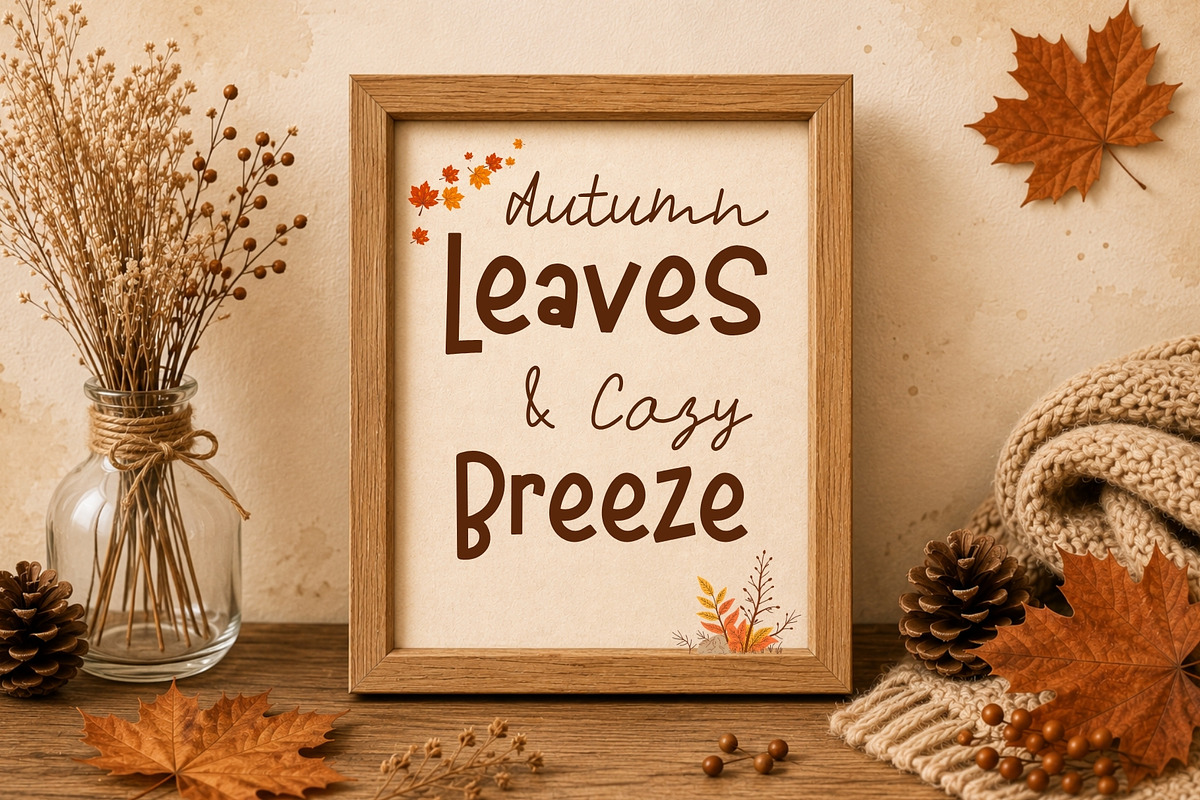 Brown Maple Font Duo, a Script Font by AnningArts (Photo 5 of 8)