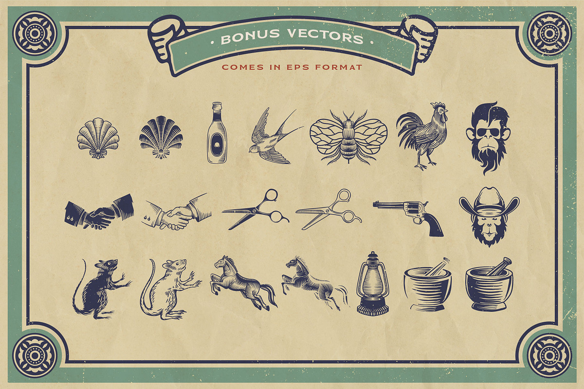 Three Horse Typeface, a Serif Font by alit design (Photo 19 of 20)