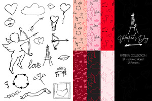 Valentine's Day Patterns Collection