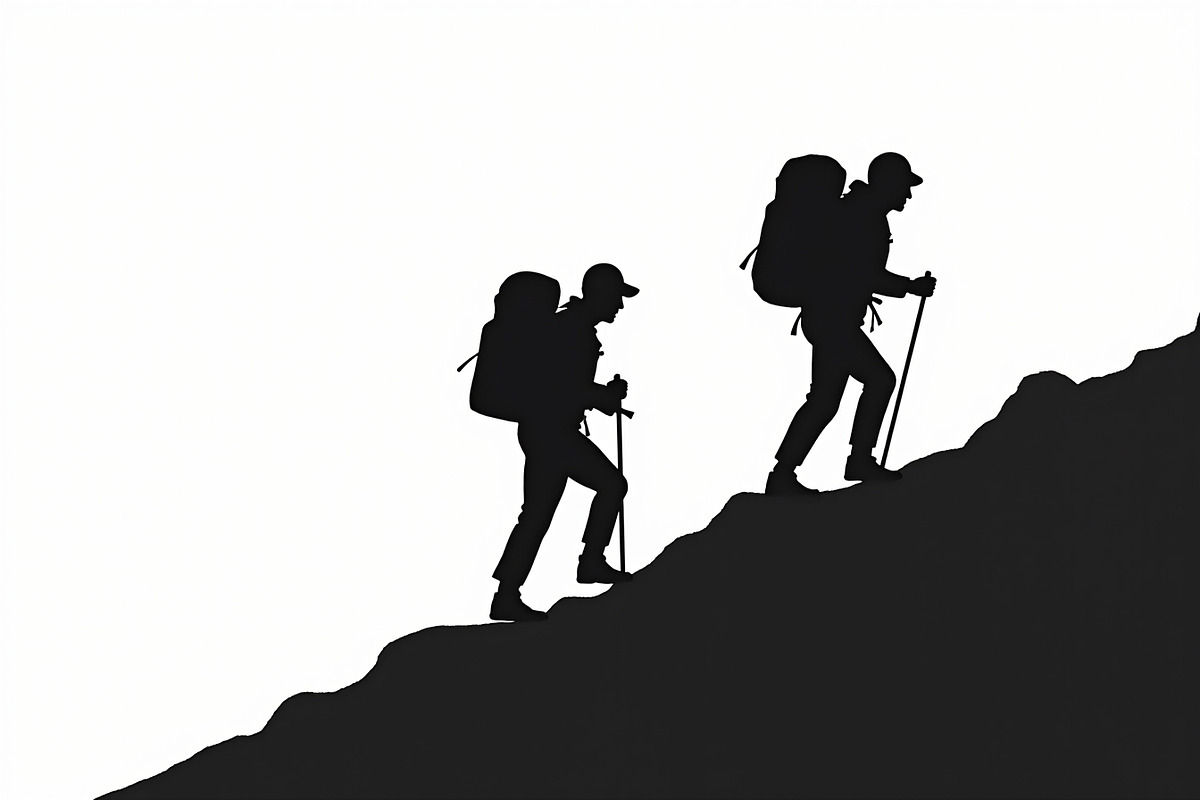 Adventure Trekking Vector Pack, an Illustration by musafir_fashion (Photo 9 of 21)