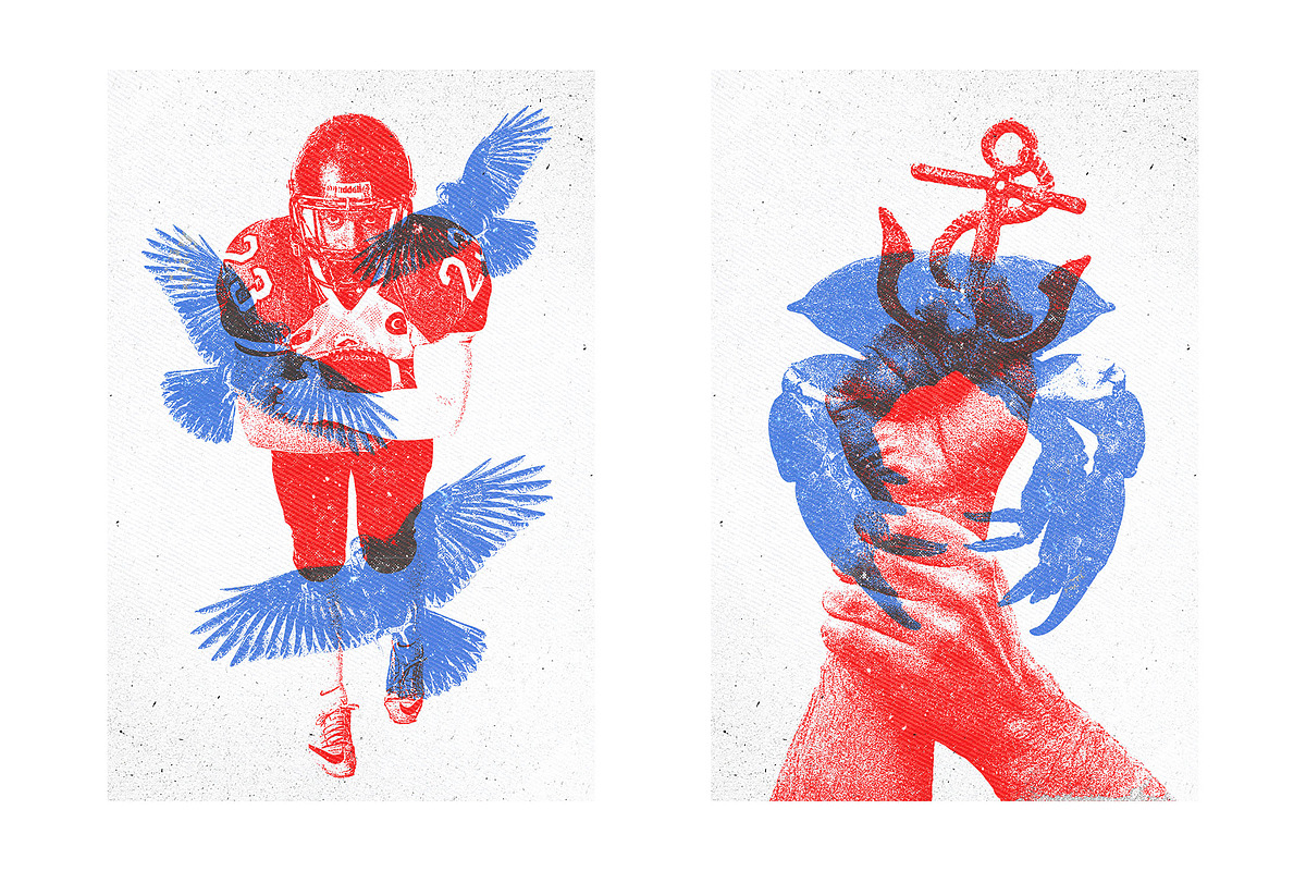 Risograph Photo Effect, a Layer Style Add-On by Svaha Graphic Studio (Photo 2 of 4)