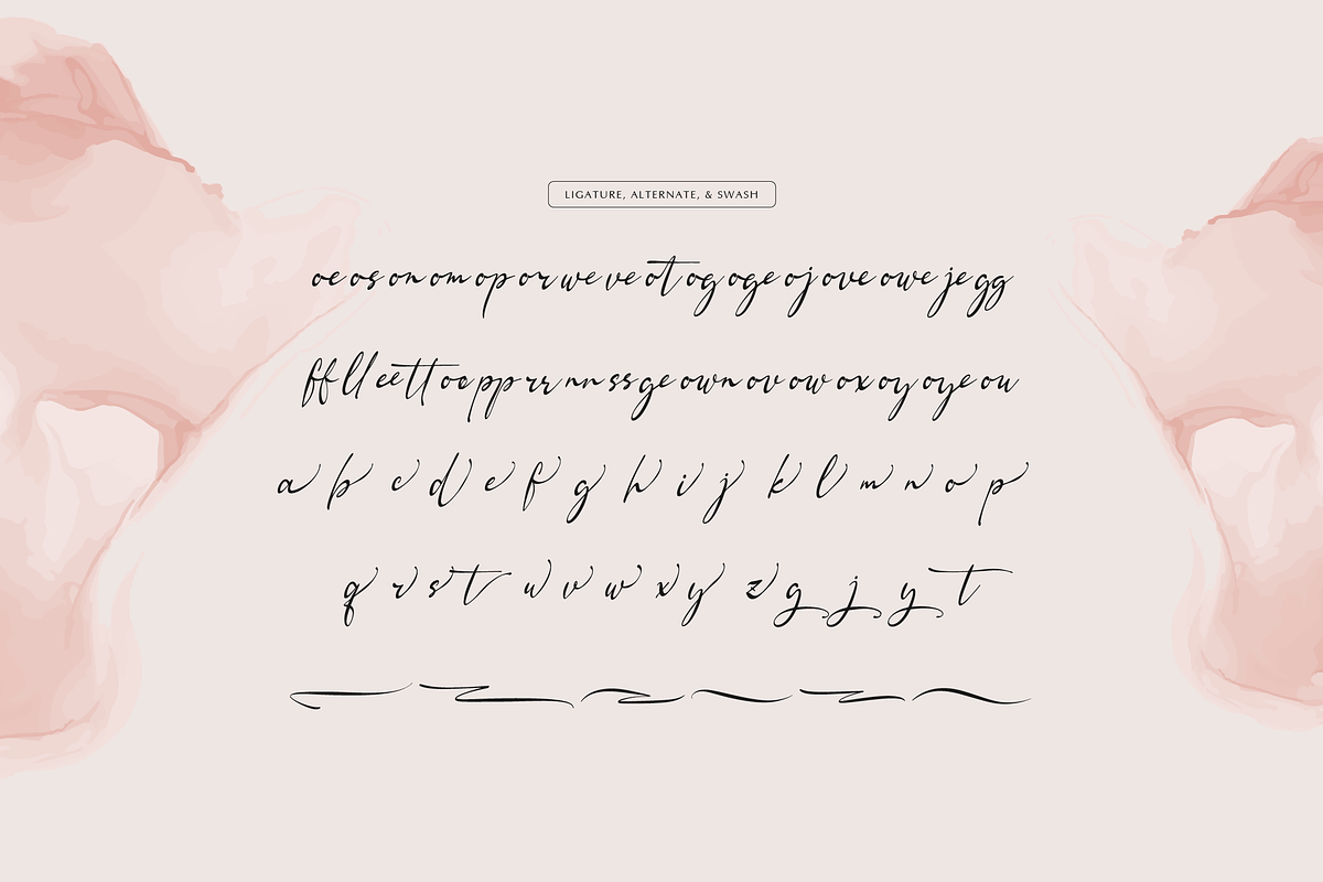 Chaerty Mellorind Handwritten Script, a Script Font by gracetype_studio (Photo 11 of 12)
