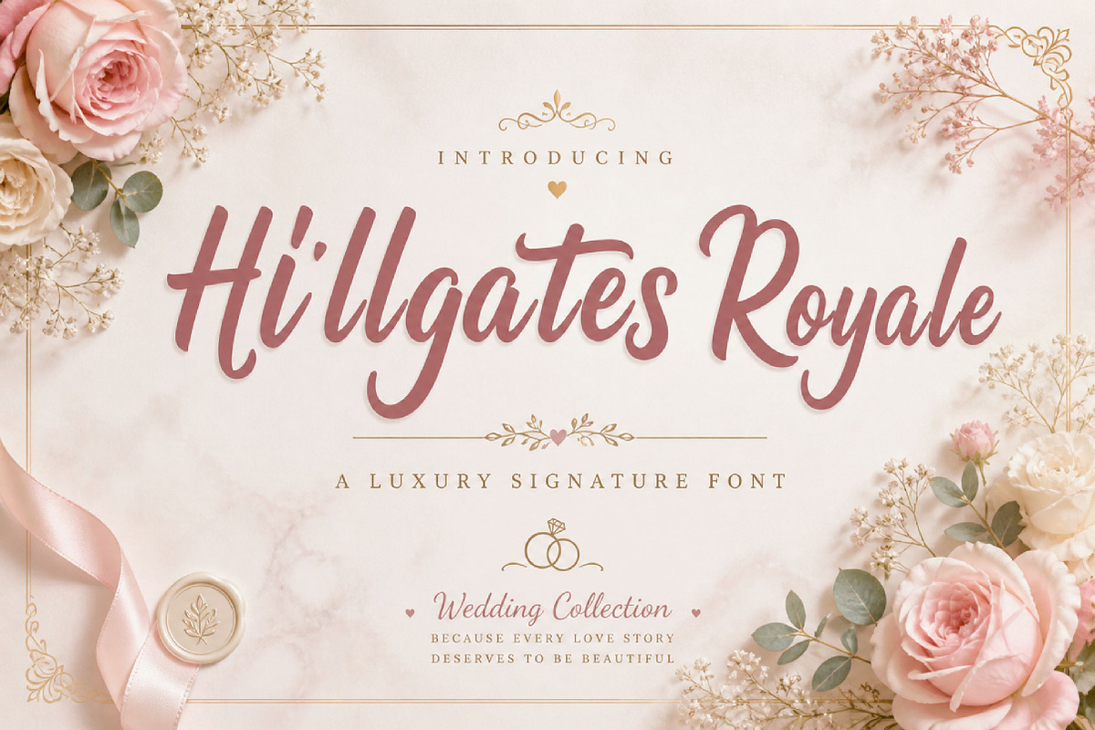 Hillgates Royale, a Sans Serif Font by Wow Magic (Photo 2 of 5)