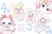 Cute Easter Bunny clipart, an Animal Illustration by MarinadeArt (Thumbnail 7 of 8)