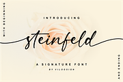 Steinfeld a Handwritten Font, a Script Font by Vilogsign (Thumbnail 1 of 11)
