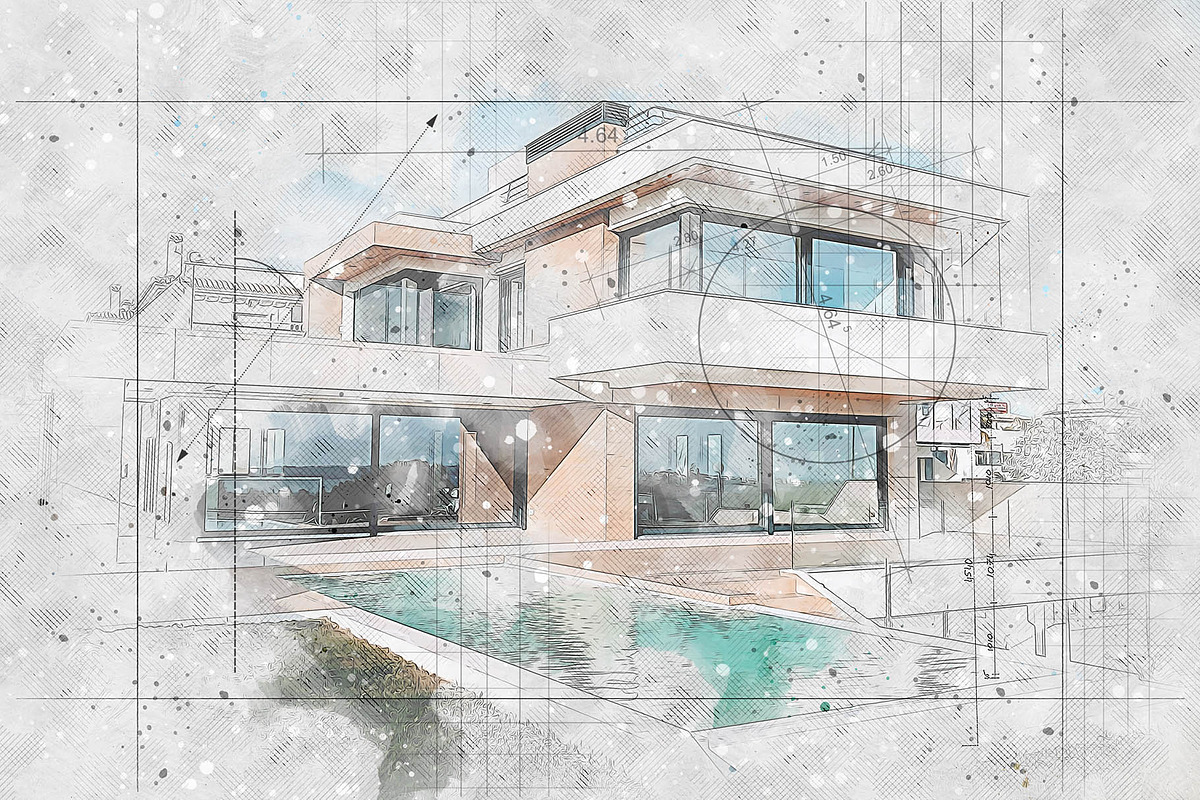 Arch Sketch Photo Effect Template, an Action Add-On by MRI STUDIO (Photo 31 of 33)
