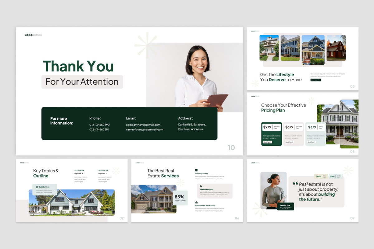 Real Estate Presentation Slides, a Presentation Template by Antstheme (Photo 2 of 2)