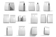 Plastic Food Packaging Bag Mockup, a Packaging Mockup by Ram Studio LLC (Thumbnail 14 of 14)