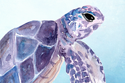 Watercolor Sea Creatures Clipart Set, an Object Graphic by Tati Bordiu (Thumbnail 3 of 4)
