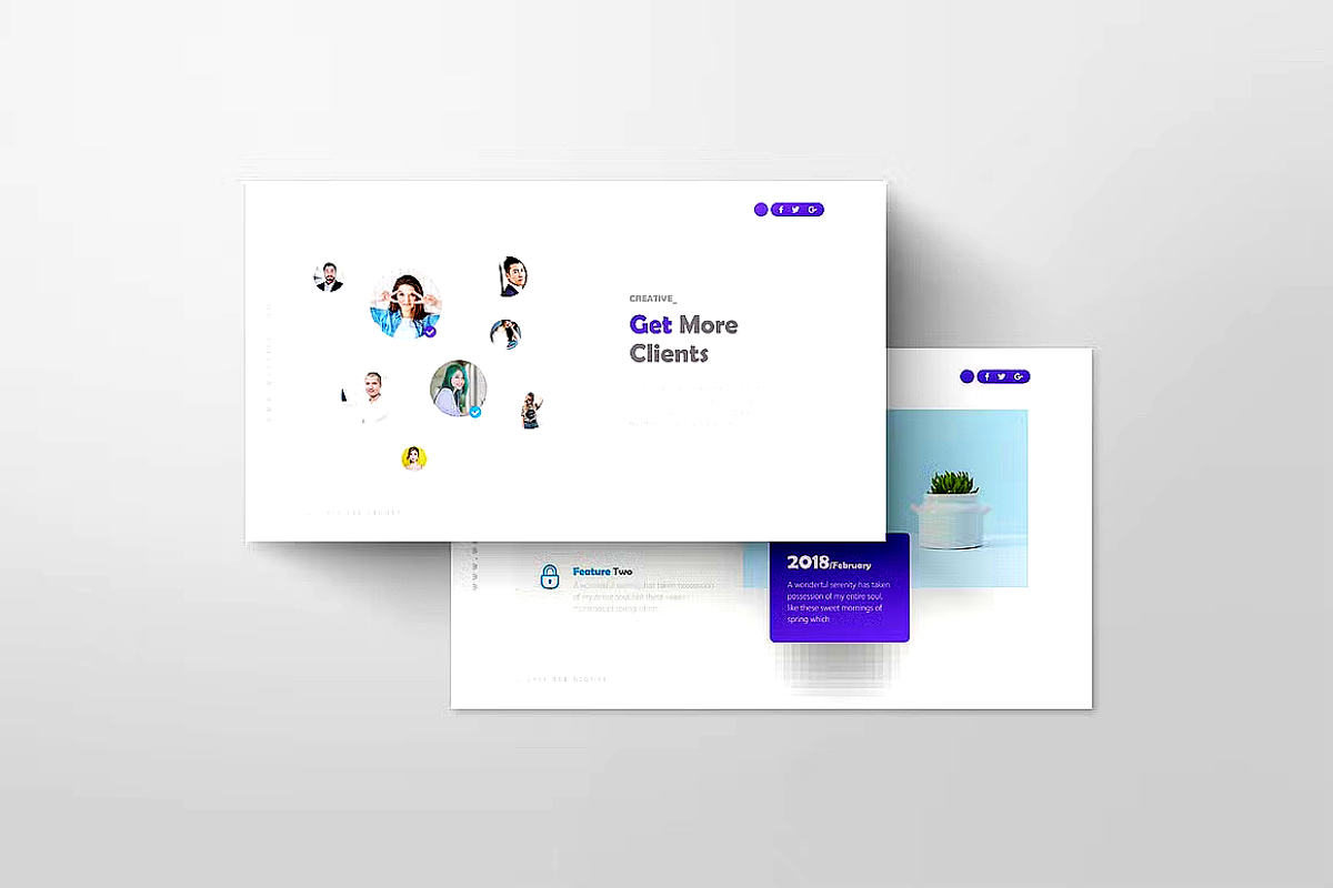 Xcellent Powerpoint Template, a Presentation Template by PaperMoon (Photo 4 of 6)