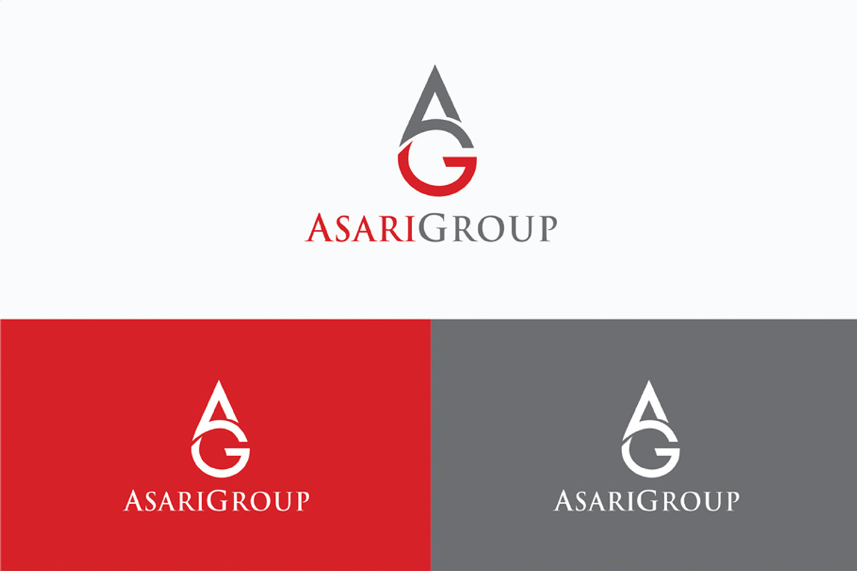 AG Text Logo, a Branding & Logo Template by Azqaa (Photo 2 of 3)
