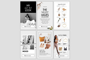 Fashion Social Stories - Canva