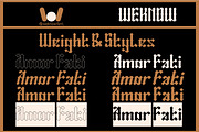 Amor Fati font, a Blackletter Font by weknow (Thumbnail 7 of 8)