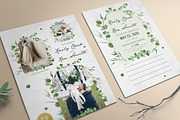 Eucalyptus Collage Wedding Invitatio, an Invitation Template by Aarley Kaiven (Thumbnail 1 of 4)