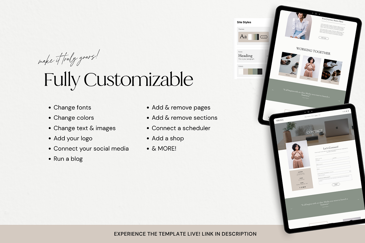 Therapist Squarespace Template, a Squarespace Template by Breah Designs (Photo 5 of 10)
