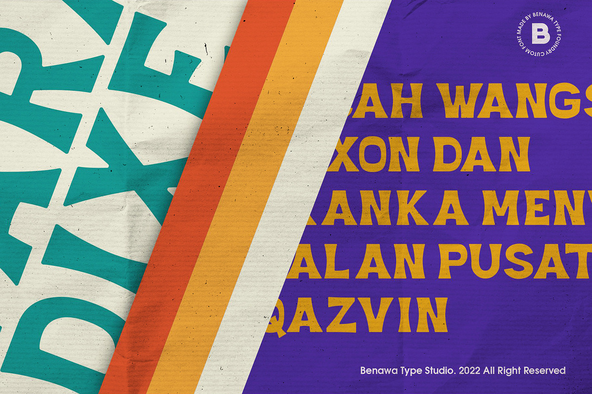 Paradixe - Crafted Display Font, a Font by Bentype Studio (Photo 3 of 6)