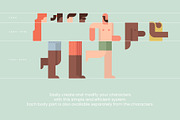 Geometric Life - Beach Activities, a Person Illustration by Léo Alexandre (Thumbnail 7 of 16)