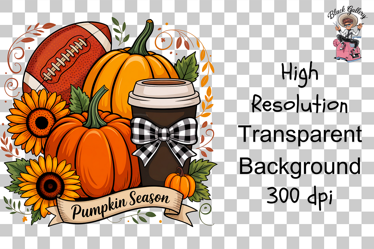 10 Fall Harvest, Autumn Decor PNG, an Illustration by Clipart Bloom (Photo 9 of 11)