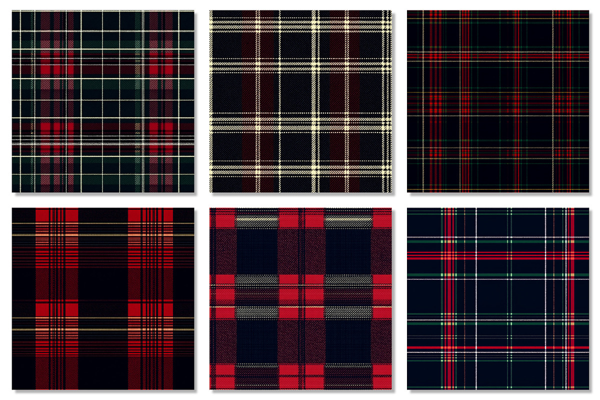 Christmas Tartan Seamless Pattern, a Pattern Graphic by Dream Creation (Photo 4 of 7)