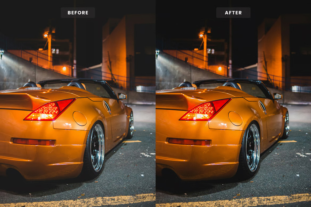 Auto Cars Lightroom Presets, a Preset Add-On by Brand Earth (Photo 4 of 4)