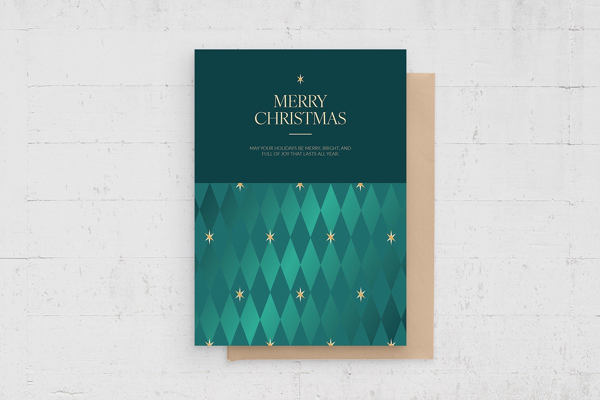 Christmas Card Template, a Brochure Template by BrandPacks (Photo 4 of 4)