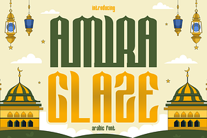 Amira Glace - Arabic Font, a Font by PutraCetol Studio
