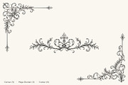 Border, Corner & Divider Collection, a Decorative Illustration by AW Studios (Thumbnail 11 of 20)