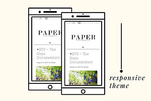 Paper - Minimal Genesis Blog Theme