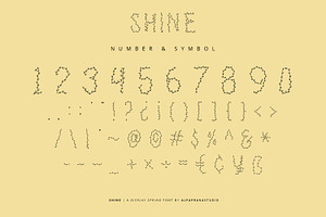 Shine - Decorative Display Font