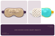 Sleeping Mask Mockup Set, a Mask Mockup by Country4k (Thumbnail 2 of 4)