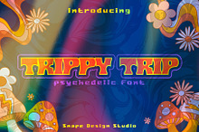 Trippy Trip - Psychedelic Font