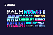 Retro Neon 80s Logos and Elements, an Object Graphic by DenysHolovatiuk (Thumbnail 4 of 5)