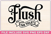 Bathroom Quotes SVG Bundle, an Illustration by crafthome (Thumbnail 3 of 20)