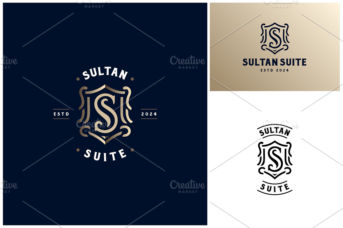 Letter S Luxury Golden Shield Logo, a Branding & Logo Template by Enola99d (Photo 2 of 2)