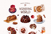 Wizarding World Watercolor set, a Decorative Illustration by Yakovleva Margarita (Thumbnail 16 of 20)