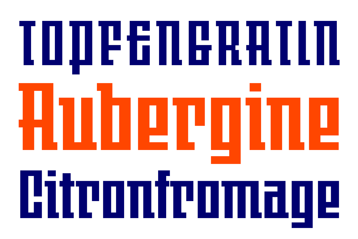 JAF Johannes, a Sans Serif Font by Just Another Foundry (Photo 3 of 3)