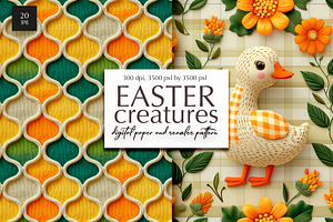 Easter Seamless Patern Pack