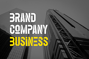 Tactico Pro - Bold Font, a Sans Serif Font by Salamahtype (Thumbnail 2 of 7)