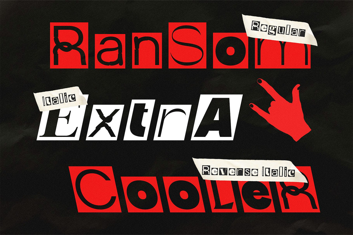 CS Libra – Collage Font, a Sans Serif Font by Craft Supply Co. (Photo 3 of 8)