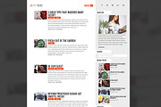 Modern Fluid WordPress Blog Theme, a WordPress Template by Amped Themes (Thumbnail 2 of 4)