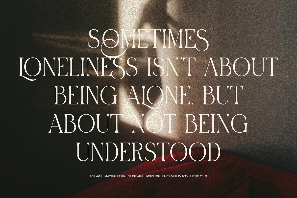Amora Elegant Serif Font, a Serif Font by Graphicxell (Photo 3 of 8)