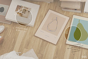 HAVEN & RÊVERIE | art & frame mockup, a Household Mockup by Stykke Studio (Thumbnail 7 of 15)